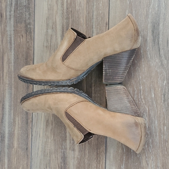 Born Women Y2K Vintage style leather boots shoes ssz 7 - Picture 6 of 12